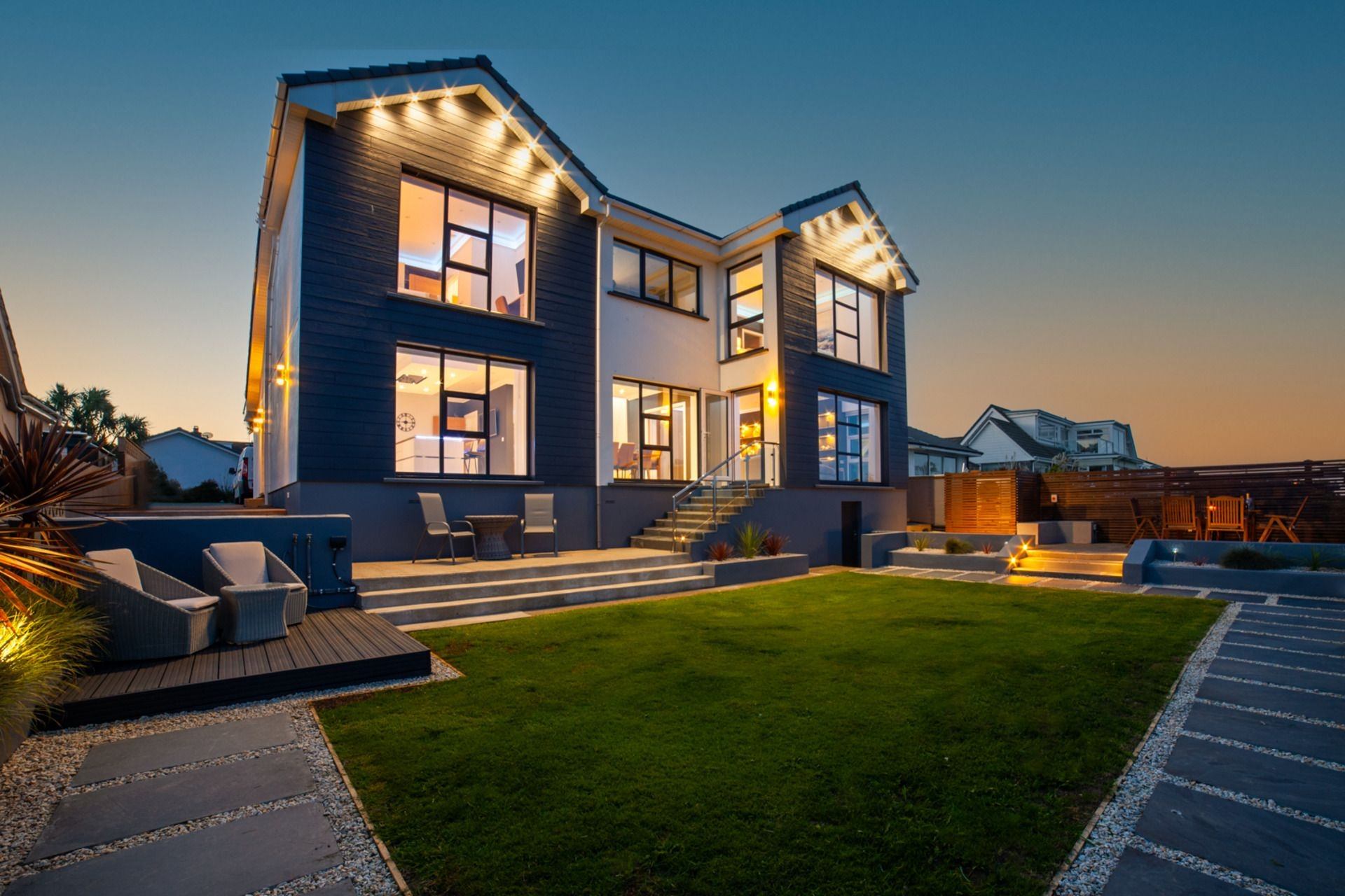 Scarlett View is a Scarlett View is a recently renovated luxury coastal holiday home, located in Castletown
