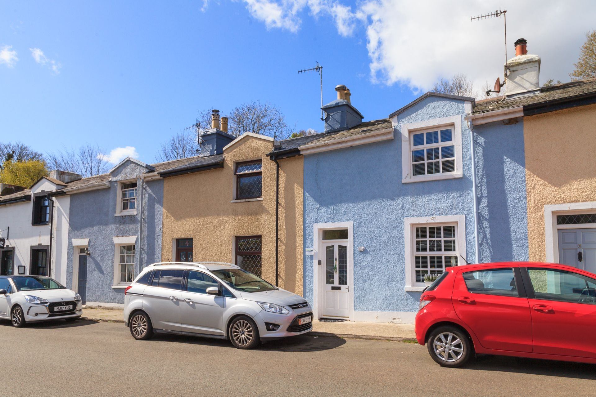 The Little Blue House is a A cosy two bedroom cottage located in the heart of Laxey village, with a doorstep view of the Laxey