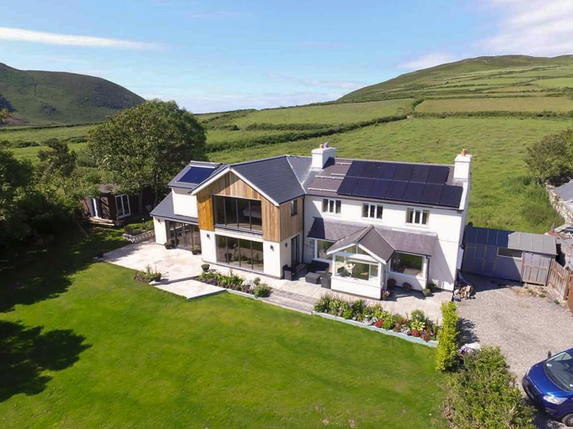Surby Mount is a A delightful rural setting near Port Erin, ideal for families.