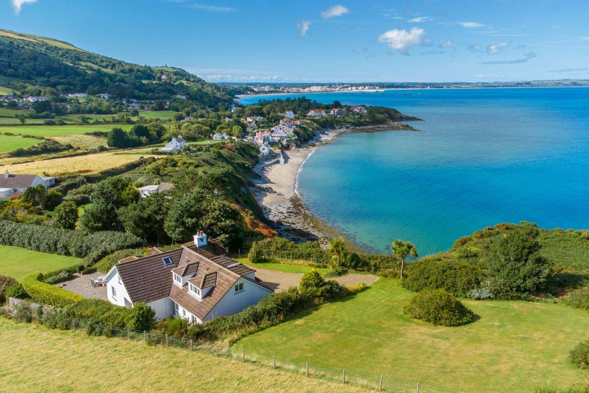 Creggan is a A delightful family house in a superb coastal location in the north of the Isle of Man.