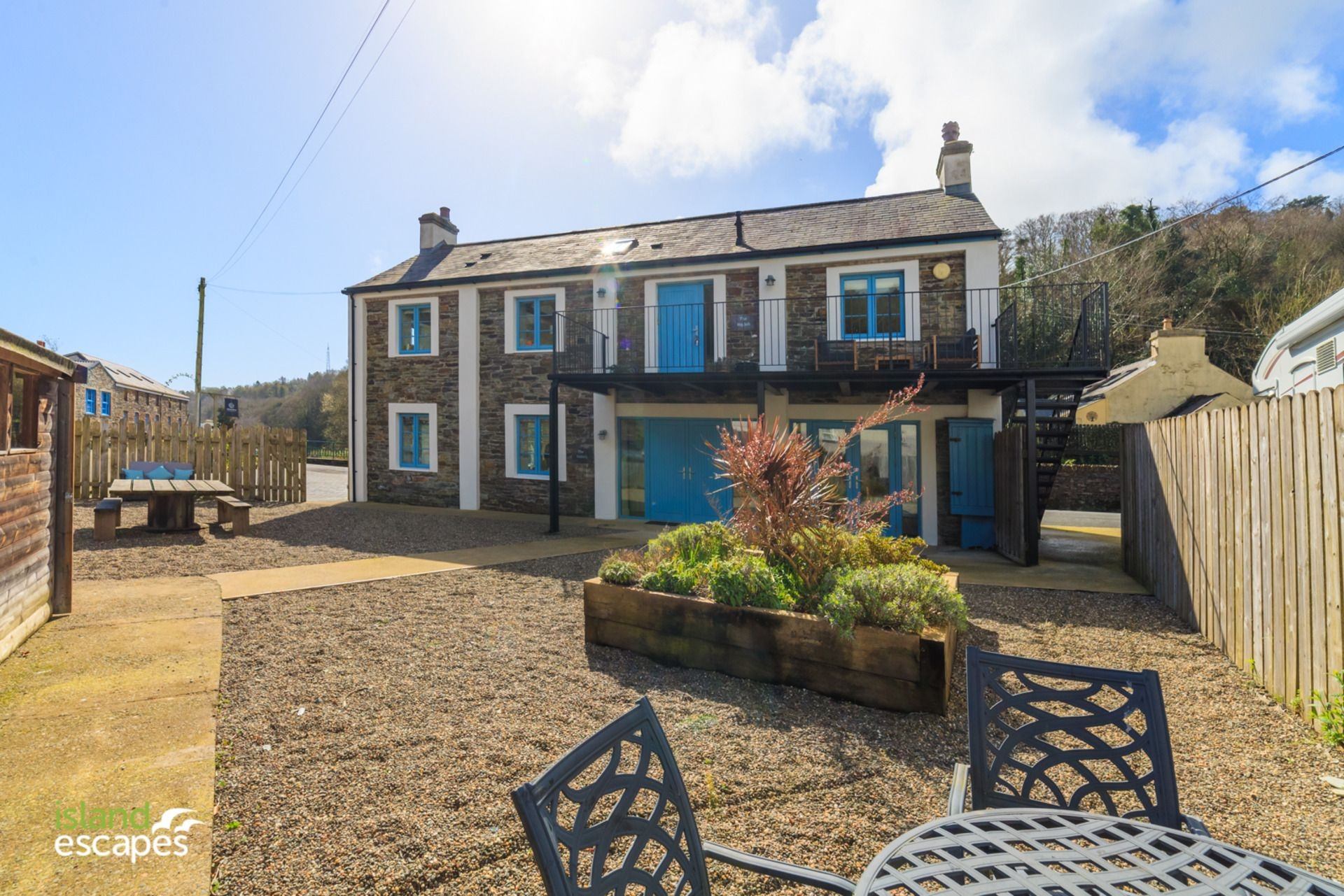 Salmon River Apartments - The Hayloft is a One of two beautiful self-catering holiday apartments in the heart of Laxey village, Isle of Man
<h1